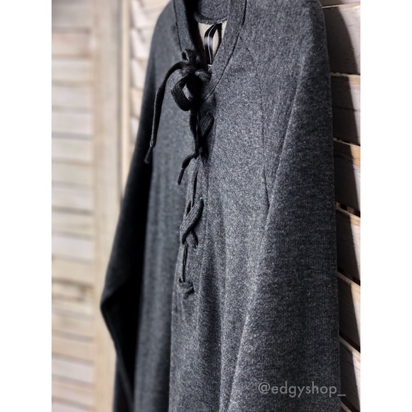 R8 Activewear | Lace Up Sweatshirt - Picture 2 of 5